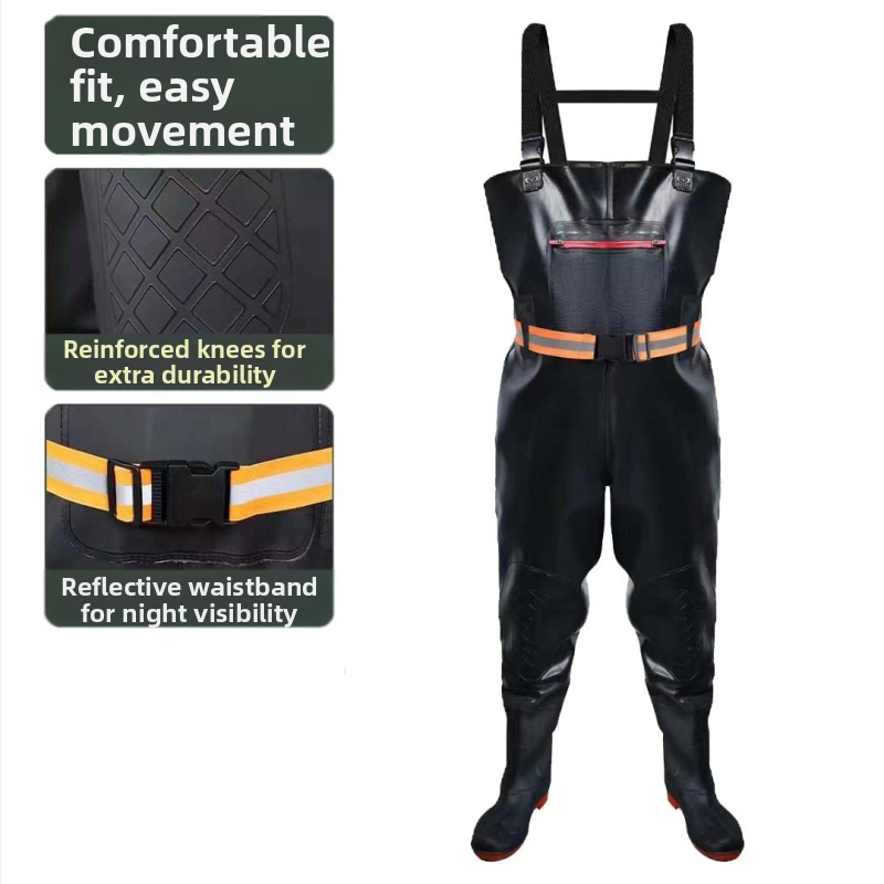 Rinnal suur tasku paksendatud aluspüksid poolpikad kalastusriided ja rinnal kalastusriided kahlamispüksid uued pit-riided aluspüksid