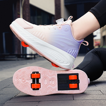 „Bu Lego Heelys“ batai Keturračiai automatiniai riedučiai Automatiniai keturračiai riedučiai Batai su ratukais
