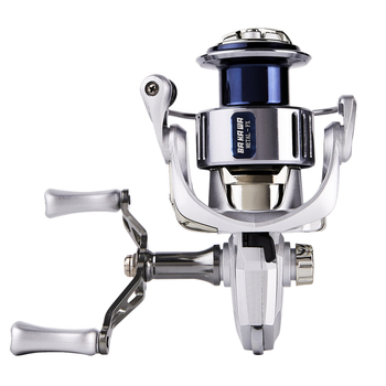 Въртящо се колело от метална тел с чаша, водоустойчив лагер от неръждаема стомана, съотношение на скоростта 5.2:1, риболовна макара 2000-7000