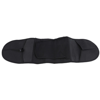 Fekete professzionális gördeszka táska hátizsák vastagított PVC hátizsák táska kültéri gördeszka tároló táska