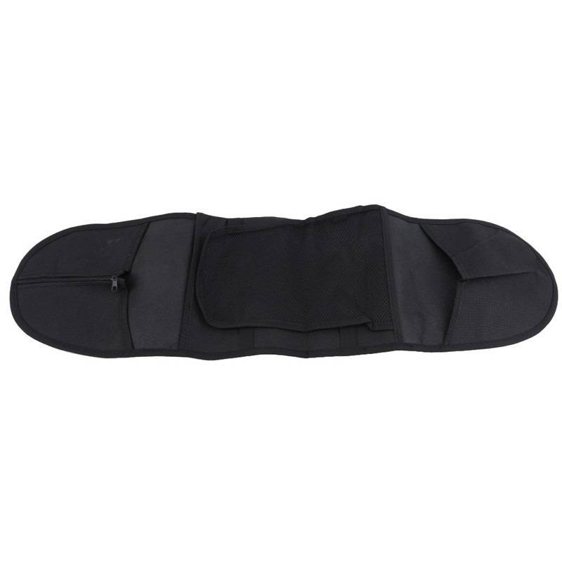 Fekete professzionális gördeszka táska hátizsák vastagított PVC hátizsák táska kültéri gördeszka tároló táska