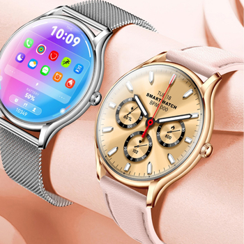 Új QS36 okosóra HD AMOLED kijelzővel, fém ultravékony sportóra, egészséges pulzusmérővel, vér oxigénszint méréssel, Bluetooth hívás