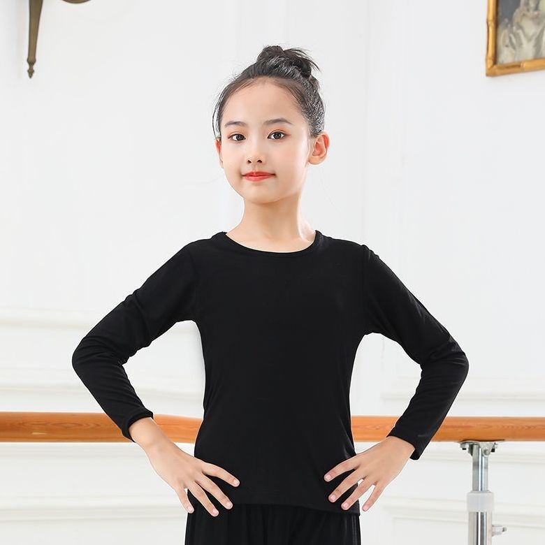 Детско танцово облекло за момичета, пролетно-летно, с дълги и къси ръкави, облекло за малки деца, дрехи за представления, разделени дрехи, туту Yi Heng