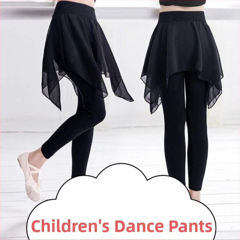 Детско танцово облекло за момичета, пролетно-летно, с дълги и къси ръкави, облекло за малки деца, дрехи за представления, разделени дрехи, туту Yi Heng