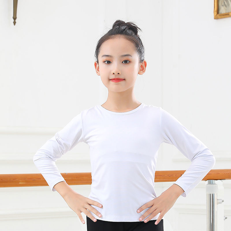 Детско танцово облекло за момичета, пролетно-летно, с дълги и къси ръкави, облекло за малки деца, дрехи за представления, разделени дрехи, туту Yi Heng