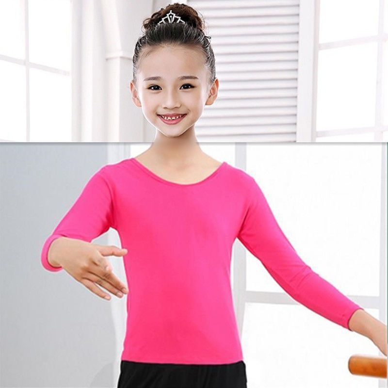 Детско танцово облекло за момичета, пролетно-летно, с дълги и къси ръкави, облекло за малки деца, дрехи за представления, разделени дрехи, туту Yi Heng