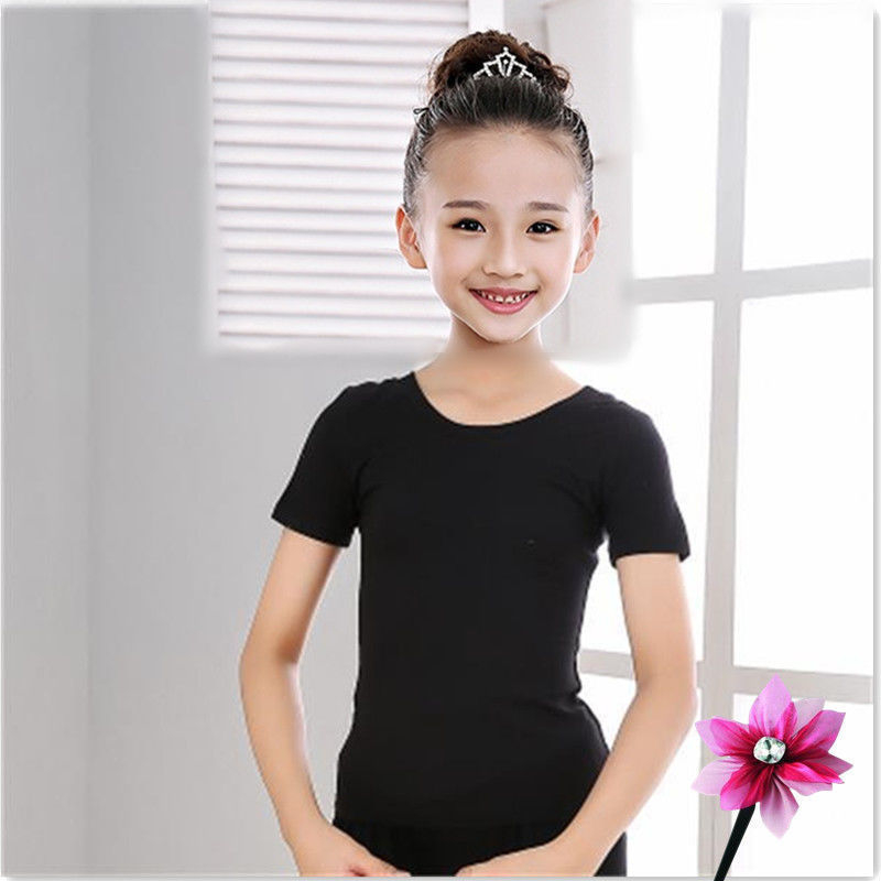 Детско танцово облекло за момичета, пролетно-летно, с дълги и къси ръкави, облекло за малки деца, дрехи за представления, разделени дрехи, туту Yi Heng