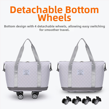 Ceļojuma soma, paplašināma, salokāma, lielas ietilpības, universāla, trīsslāņu, pagarināta iekāpšanas soma, pārvietojama uzglabāšanas soma