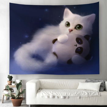 Άμεση προμήθεια από εργοστάσιο Meng Fun κατοικίδιο νέο τυπωμένο ταπισερί για το σπίτι κρεμαστό διακοσμητικό τοίχου μαξιλάρι πετσέτας θαλάσσης μια ελάχιστη παραγγελία