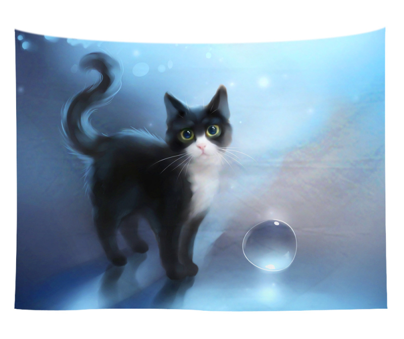 Άμεση προμήθεια από εργοστάσιο Meng Fun κατοικίδιο νέο τυπωμένο ταπισερί για το σπίτι κρεμαστό διακοσμητικό τοίχου μαξιλάρι πετσέτας θαλάσσης μια ελάχιστη παραγγελία