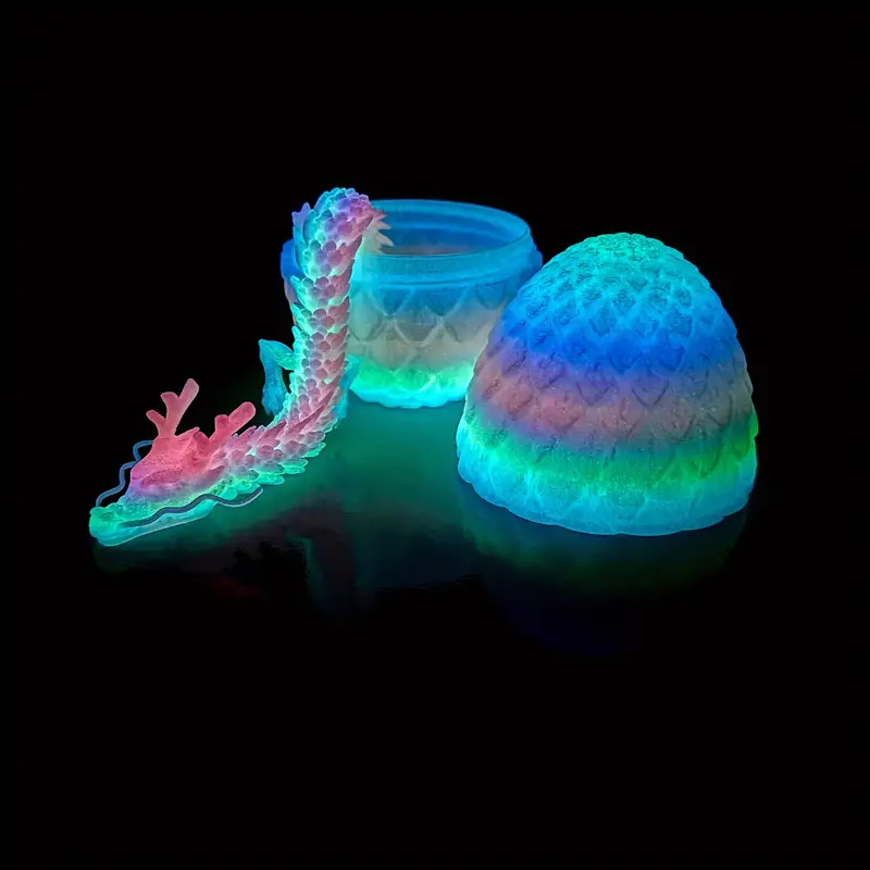 3D-printimisega Hiina draakoni munakostüüm Värvikaunistus Loominguline kingitus Autokaunistus Kingitus Loodemäng Piiriülene plahvatuste tehas