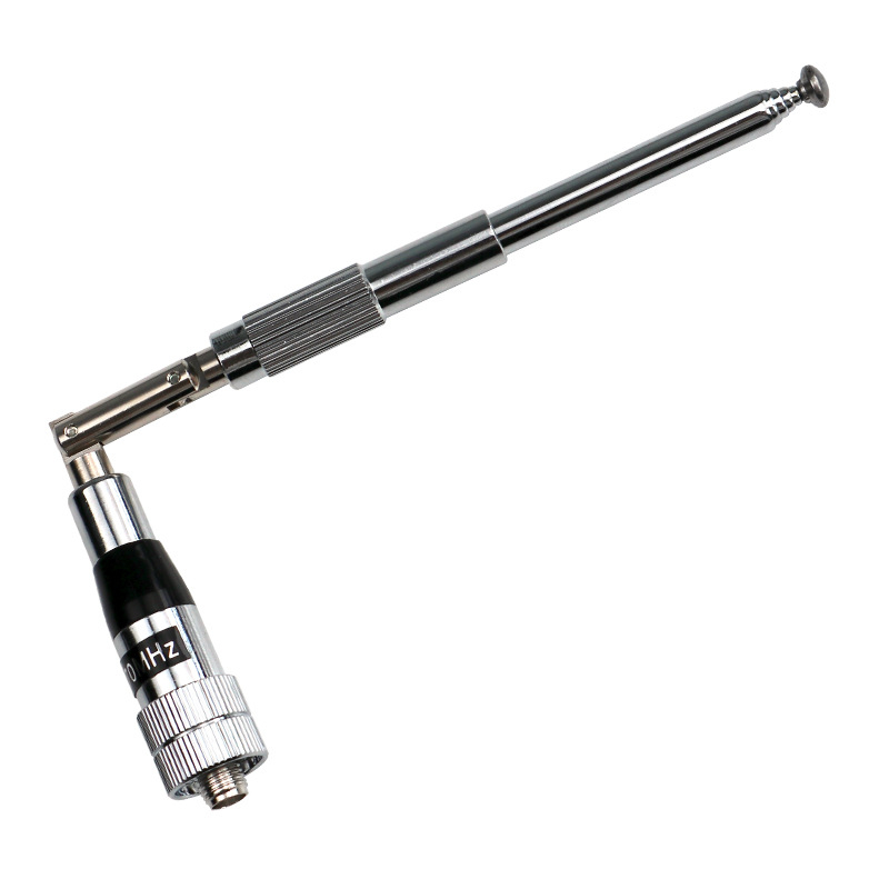 Raadiosaatja universaalne võimenduspulgaga antenn, mis sobib Xiaomi Baofeng pihuarvutile, täiustatud signaaliga, teleskoop-kokkupandav, roostevabast terasest