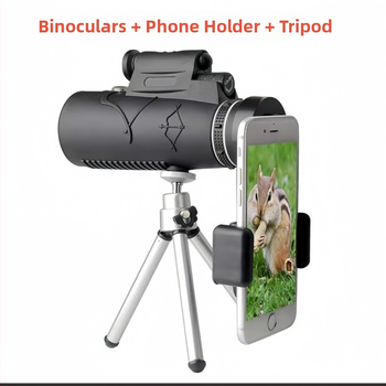 Tehase otsetarnekogus soodsalt valgustuslaseriga 12 * 50, ühe toruga teleskoobiga mobiiltelefoni kaameraga