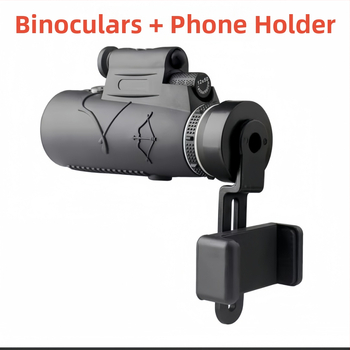 Tehase otsetarnekogus soodsalt valgustuslaseriga 12 * 50, ühe toruga teleskoobiga mobiiltelefoni kaameraga