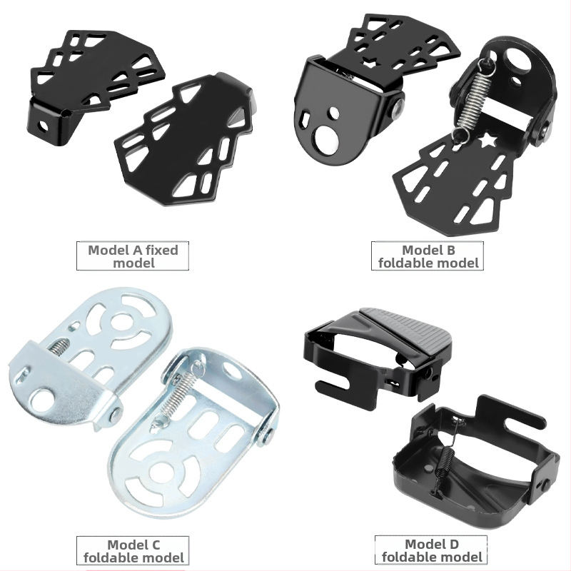 Dviračio galinės sėdynės pedalas sulankstomas kalnų dviratis elektrinis universalus vaikams galinių ratų valdomas kojų aksesuaras