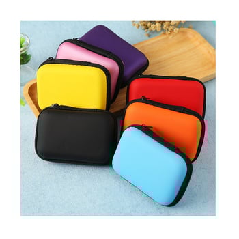 Eva kõrvaklappide kott, andmesidekaabli pakend, 3C digitaalne Bluetooth-peakomplekt, kosmeetikakott, võtmekosmeetikakott, kaasaskantav mündikott