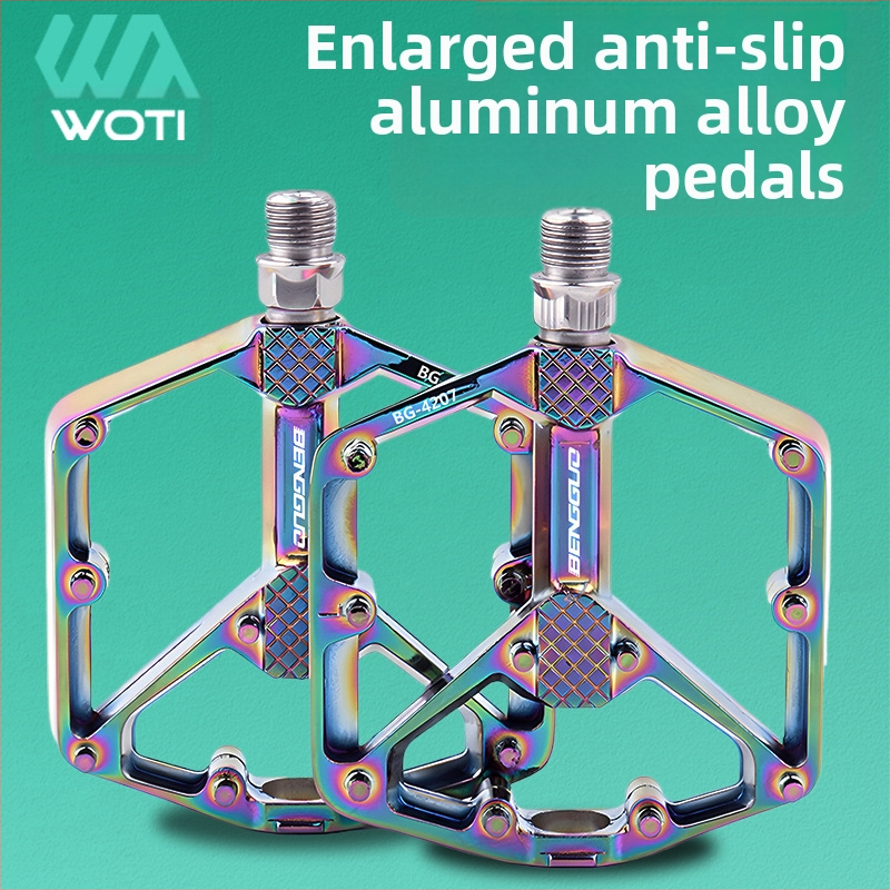 Dviračio pedalas, kalnų dviračių pedalas, aliuminio lydinio liejimo dvigubas DU Peilin pedalas, tarpvalstybinė lauko važiavimo įranga