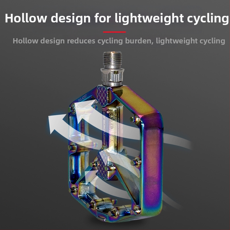 Velosipēdu pedāļu ceļa kalnu alumīnija sakausējuma liešanas dubultais DU Peilin pedāļa pedālis pārrobežu āra jāšanas aprīkojums