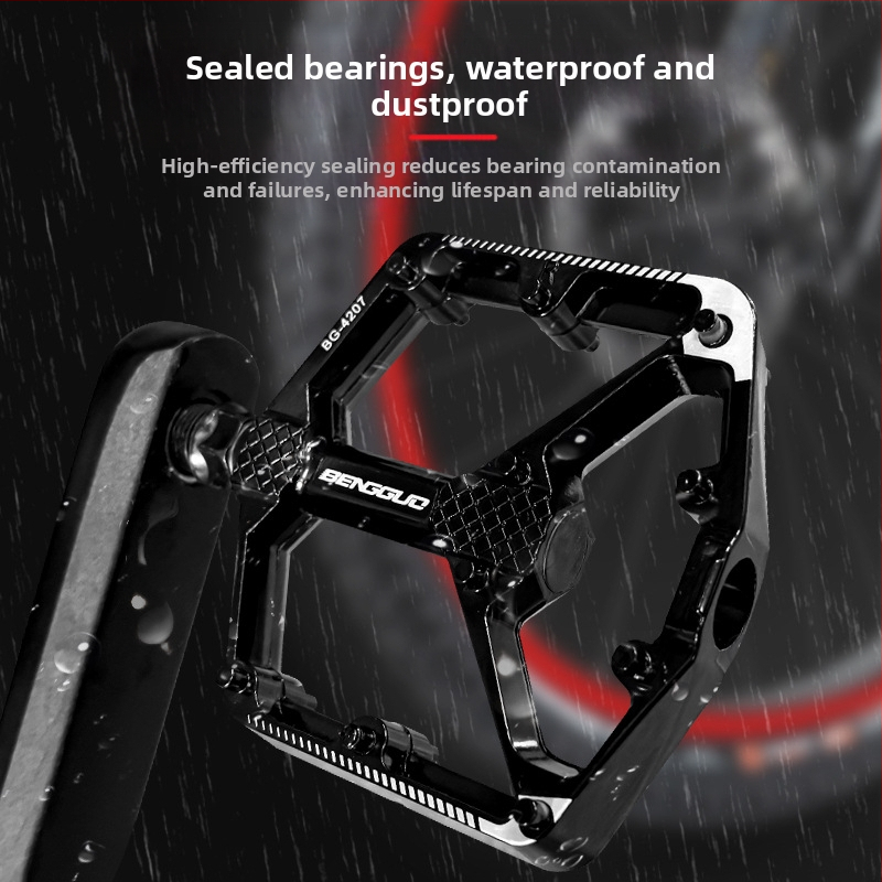 Velosipēdu pedāļu ceļa kalnu alumīnija sakausējuma liešanas dubultais DU Peilin pedāļa pedālis pārrobežu āra jāšanas aprīkojums