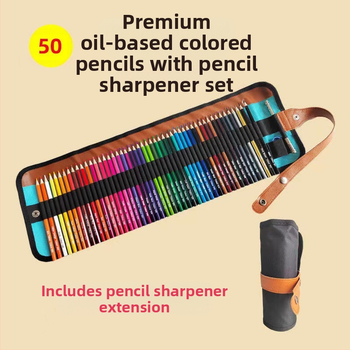 Didelės talpos skylėtas rašiklis užuolaidoms, drobė, pieštukų dėklas mokiniams, vaikų dailės piešimas, eskizas, spalvotas švinas, tapyba, kanceliarinių prekių krepšys, daugiaspalvis