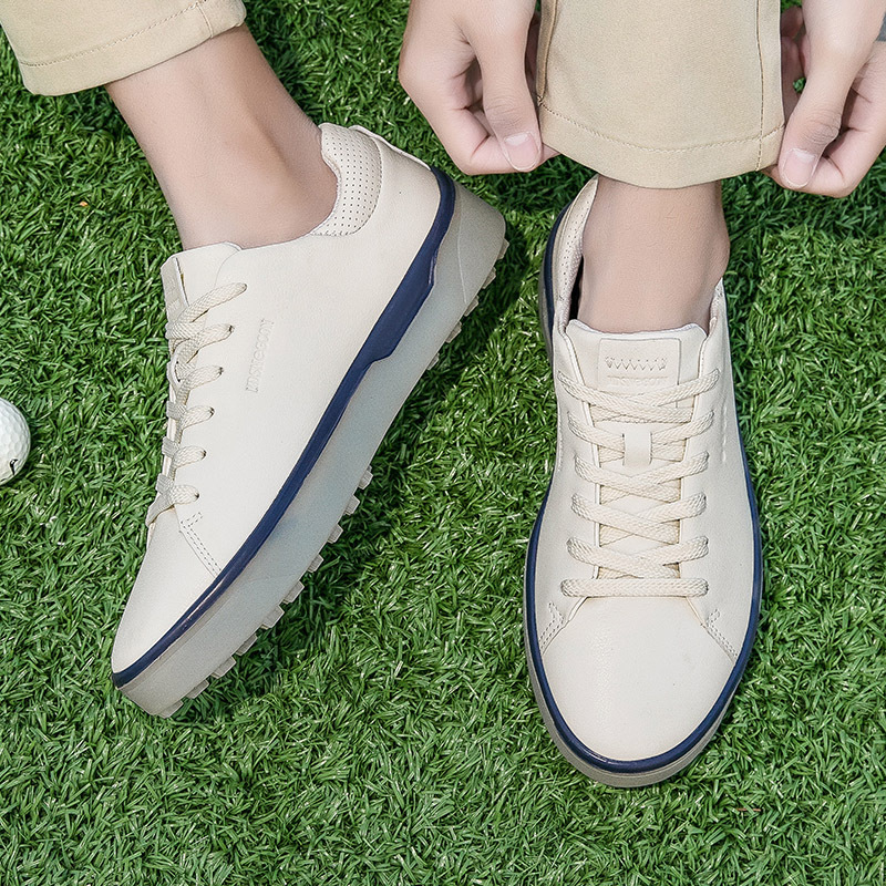 Директни продажби от фабриката през границата 2025 Нови мъжки и дамски леки неплъзгащи се ежедневни обувки за голф на открито, модерни и ежедневни