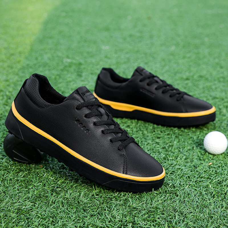 Директни продажби от фабриката през границата 2025 Нови мъжки и дамски леки неплъзгащи се ежедневни обувки за голф на открито, модерни и ежедневни