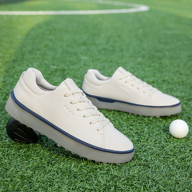Директни продажби от фабриката през границата 2025 Нови мъжки и дамски леки неплъзгащи се ежедневни обувки за голф на открито, модерни и ежедневни
