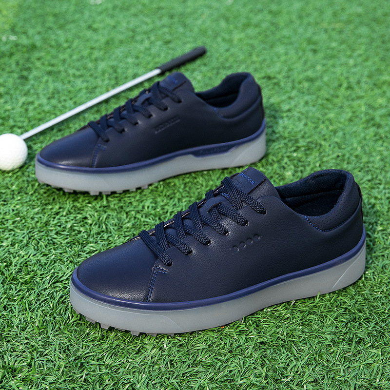 Директни продажби от фабриката през границата 2025 Нови мъжки и дамски леки неплъзгащи се ежедневни обувки за голф на открито, модерни и ежедневни