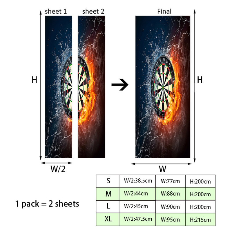 Shangyi 3D bejárati ajtó gardrób dekoratív fali matricák öntapadós fürdőszoba ajtó felújítás ajtó matricák otthon vízálló és tartós