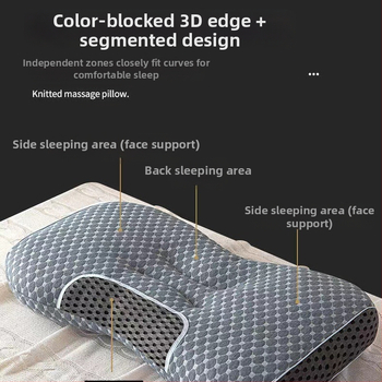 Tehase otsemassaažiga hingav emakakaela padi, mis aitab kodus magada meeste ja naiste ühiselamuõpilastele, hotelli eripakkumine