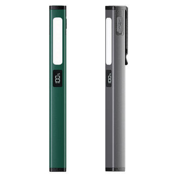 Naujas tarpvalstybinis mini rašiklio formos įkraunamas trijų šviesos šaltinių medicininis rašiklio žibintuvėlis su stipria šviesa, vyzdžio rašiklio žibintuvėliu