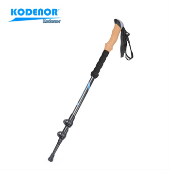 Kedeno Outdoor Kdn-001 szénszálas sétabot teleszkópos háromrészes külső zárral összecsukható nád túrabot könnyű