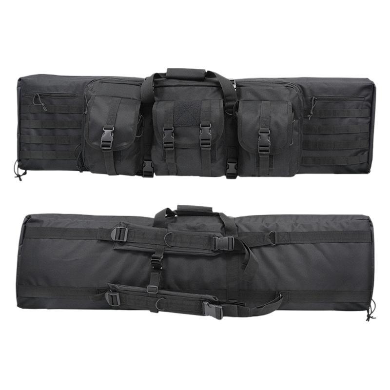 Tarpvalstybinis sprogimo šautuvo krepšys, daugiafunkcis, didelės talpos, dvigubo sluoksnio, sutankintas kuprinis, tikras CS ginklų krepšys, gamykloje yra sandėlyje.