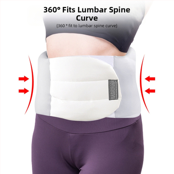 Mély alvásvédő derékpárna pamut polár derékpárna fekvő oldalfekvő derékvédő deréköv meleg védőfelszerelés derékpárna