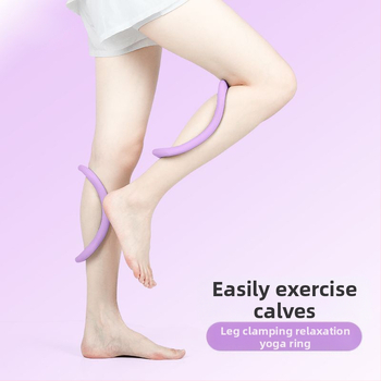 Atvērtā pleca jogas gredzens fitnesa stiepšanās relaksācijas gredzenam Pilates TPR mīkstajam fascijas stiepšanās gredzenam fitnesa gredzenam