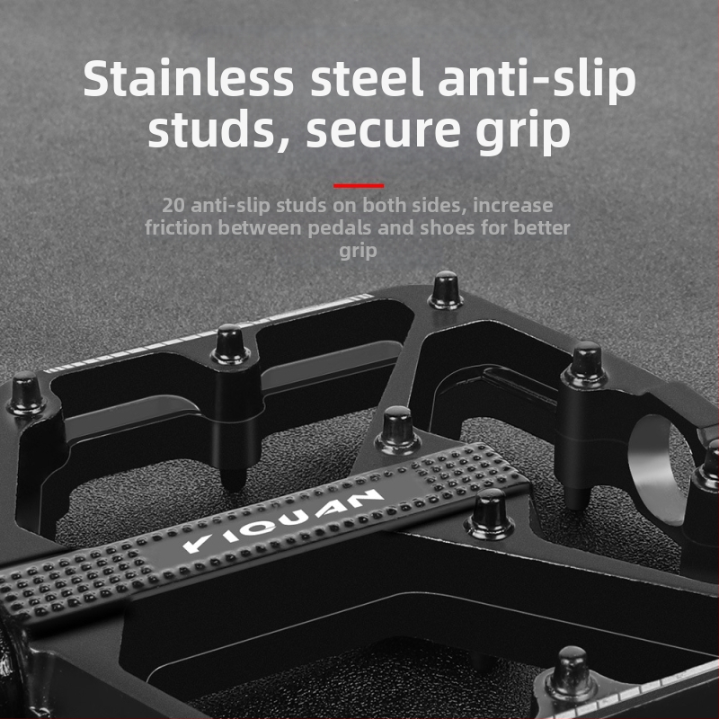 Фабрика на едро за планински велосипед, педал от алуминиева сплав, неплъзгащ се разширяващ се педал за нокти, аксесоари за велосипеди