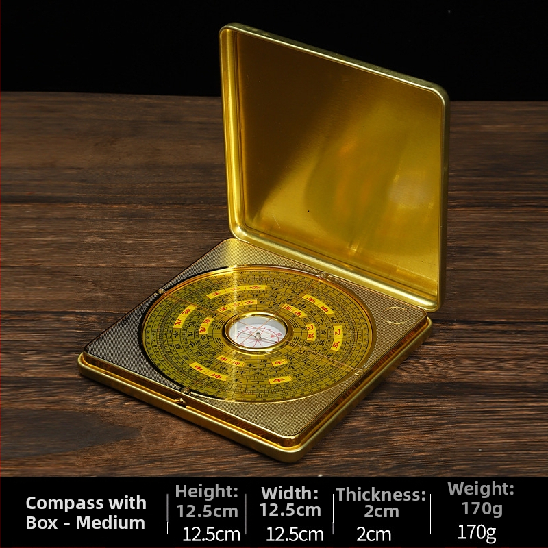 Iránytű iránytű mérő Bakelit nagy pontosságú iránytű feng shui lemez átfogó iránytű nagykereskedelem