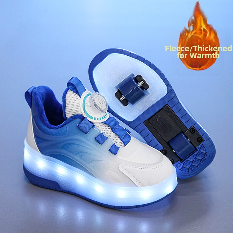 Lastejalatsid Poiste tossud 2023 Uued saabumise pöörleva pandlaga laste lahedad küberkiusajad Coxes sügisesed välklambiga rulluisud