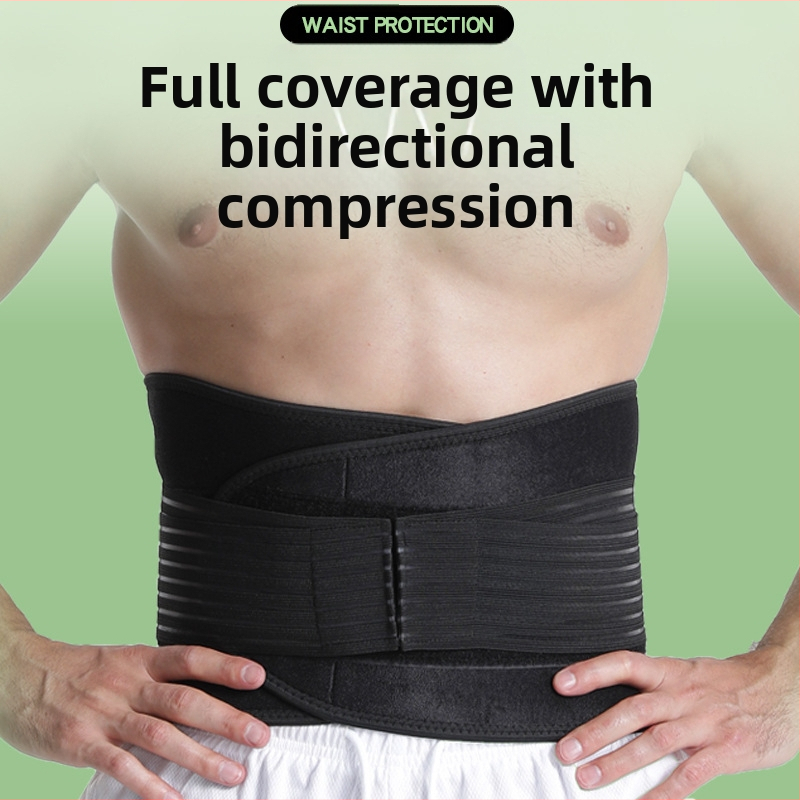 Vonkajší fitness opasok s dvojitou kompresiou pásu pre podporu pása a kontrolu brucha počas outdoorových športov