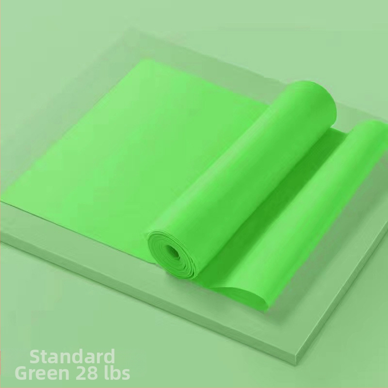 Jogos tempimo juosta, tempimo juosta, fitneso pasipriešinimo juosta, treniruočių tempimo juosta, TPE, moteriška tempimo juosta su atvirais pečiais, 1,5 m tempimo juosta