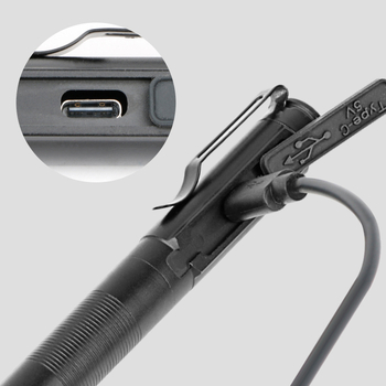 Διασυνοριακός φακός στυλό ζουμ από κράμα αλουμινίου, επαναφορτιζόμενος, ισχυρός, εξαιρετικά φωτεινός με θήκη στυλό, μίνι βολικό ιατρικό στυλό