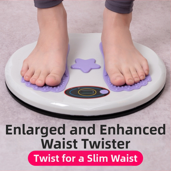 Didelis magnetinis masažinis juosmens sukimo aparatas namams, išmanusis skaičiavimo juosmens sukimo aparatas, fitneso pėdų masažas, mankštos juosmens sukimo aparatas