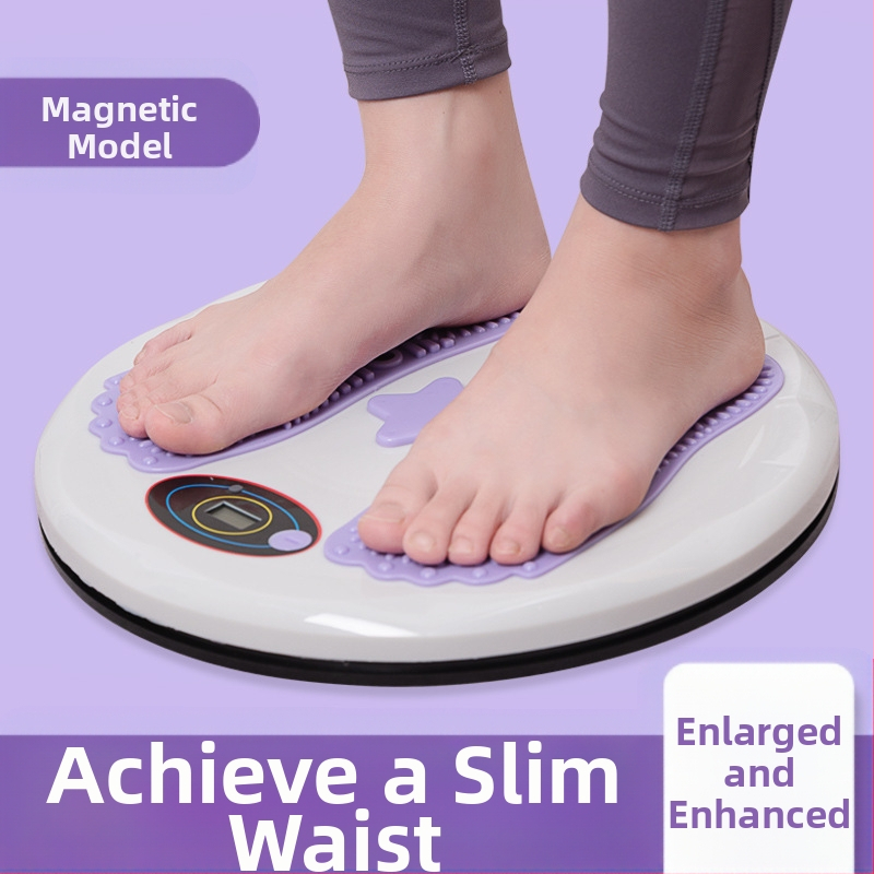 Машина за усукване на талия с голям магнит, домашна интелигентна машина за броене, фитнес, масаж на краката, упражнения, фитнес, машина за въртене на талия