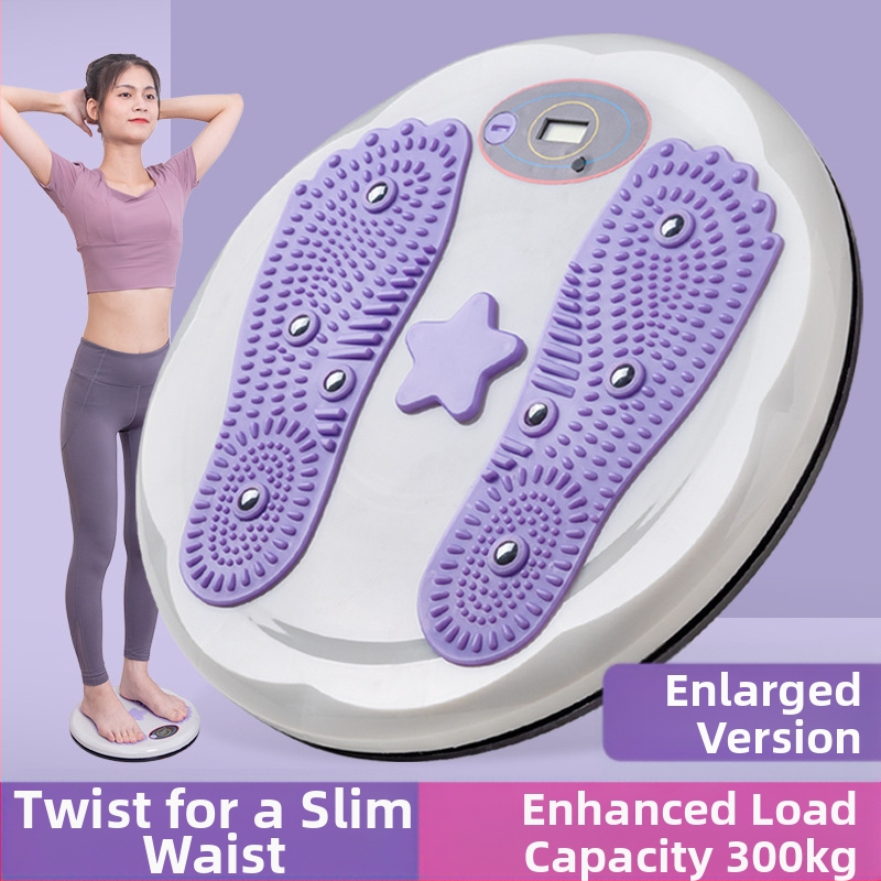 Машина за усукване на талия с голям магнит, домашна интелигентна машина за броене, фитнес, масаж на краката, упражнения, фитнес, машина за въртене на талия