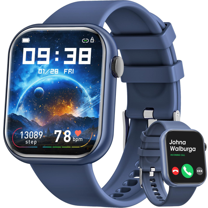 G28 határokon átnyúló népszerű okosóra kültéri Bluetooth hívás pulzus alvás ébresztőóra üzenet emlékeztető óra