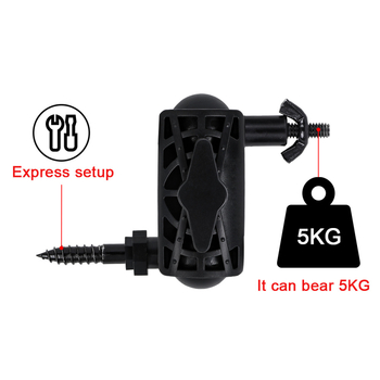 Βάση κάμερας για ζώα, τηλεσκόπιο, νυχτερινή όραση, βάση για δέντρο, ρυθμιζόμενη βάση, βάση στήριξης ηλιακού πάνελ