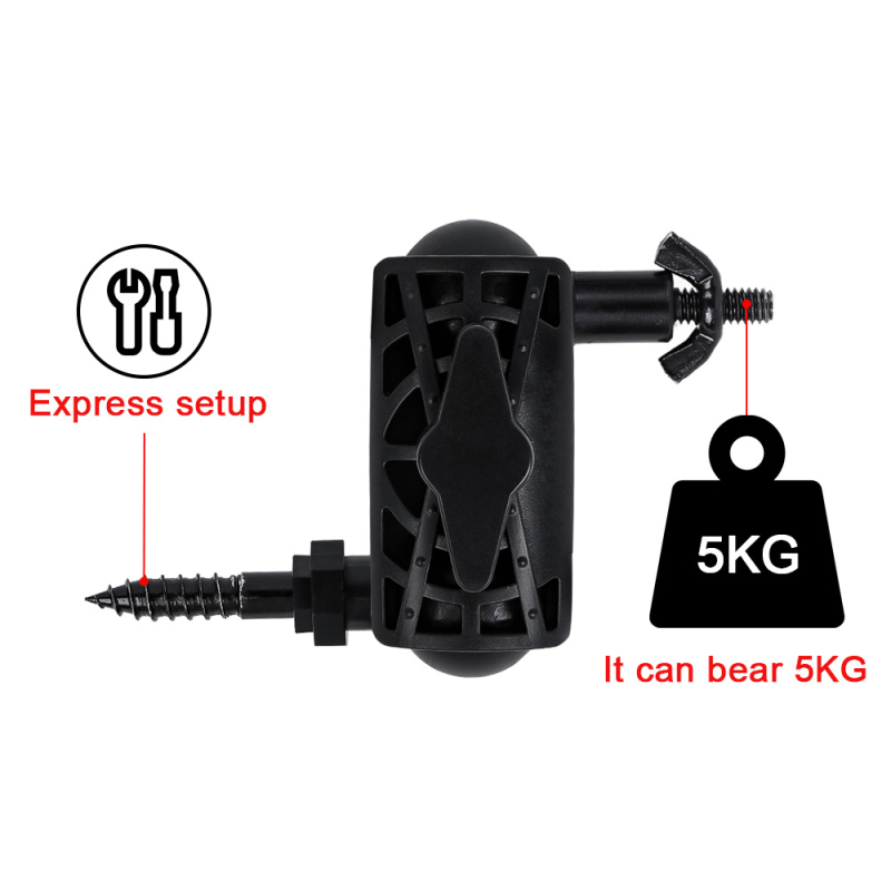 Βάση κάμερας για ζώα, τηλεσκόπιο, νυχτερινή όραση, βάση για δέντρο, ρυθμιζόμενη βάση, βάση στήριξης ηλιακού πάνελ