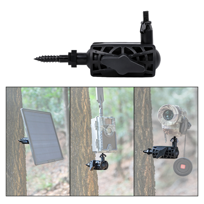 Βάση κάμερας για ζώα, τηλεσκόπιο, νυχτερινή όραση, βάση για δέντρο, ρυθμιζόμενη βάση, βάση στήριξης ηλιακού πάνελ