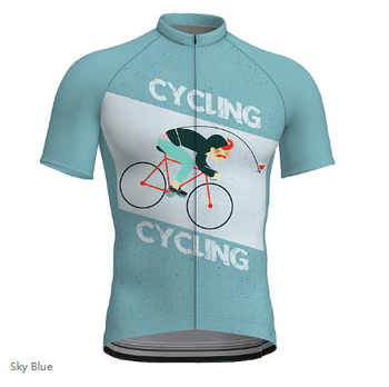 Nyári Crossborder Sunset West Rövid ujjú Nyári Férfi sportfelső Férfi hegyikerékpáros ruházat Sportfelszerelés Szabadtéri