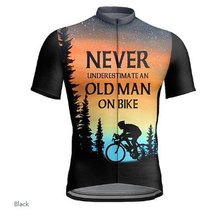 Nyári Crossborder Sunset West Rövid ujjú Nyári Férfi sportfelső Férfi hegyikerékpáros ruházat Sportfelszerelés Szabadtéri